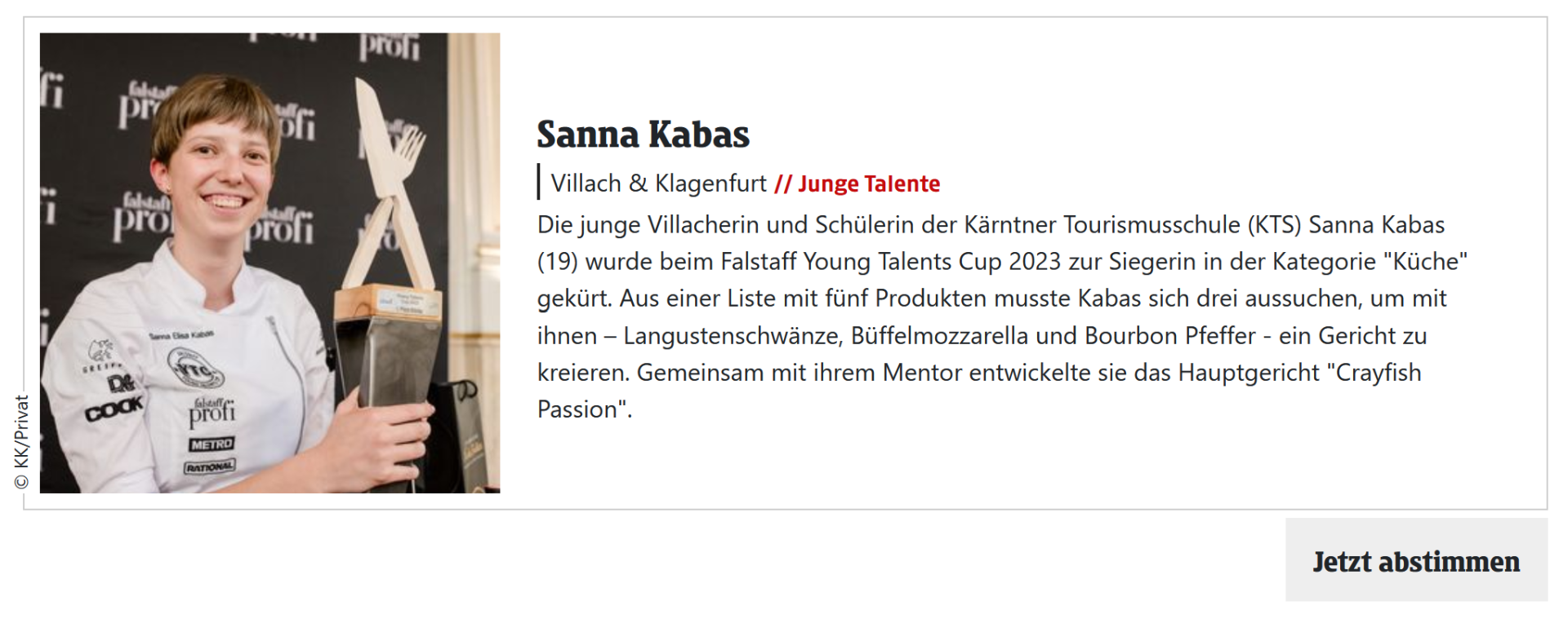 2023_12_sanna_kleinezeitung 2023_12_sanna_kleinezeitung