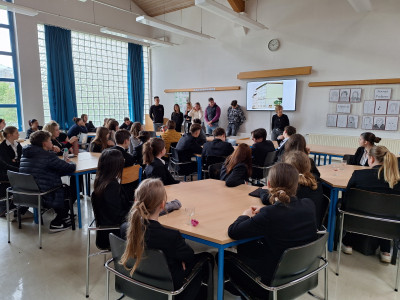 Besuch bei Partnerschule in Laibach