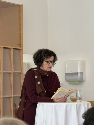 Maja Haderlap in der KTS.