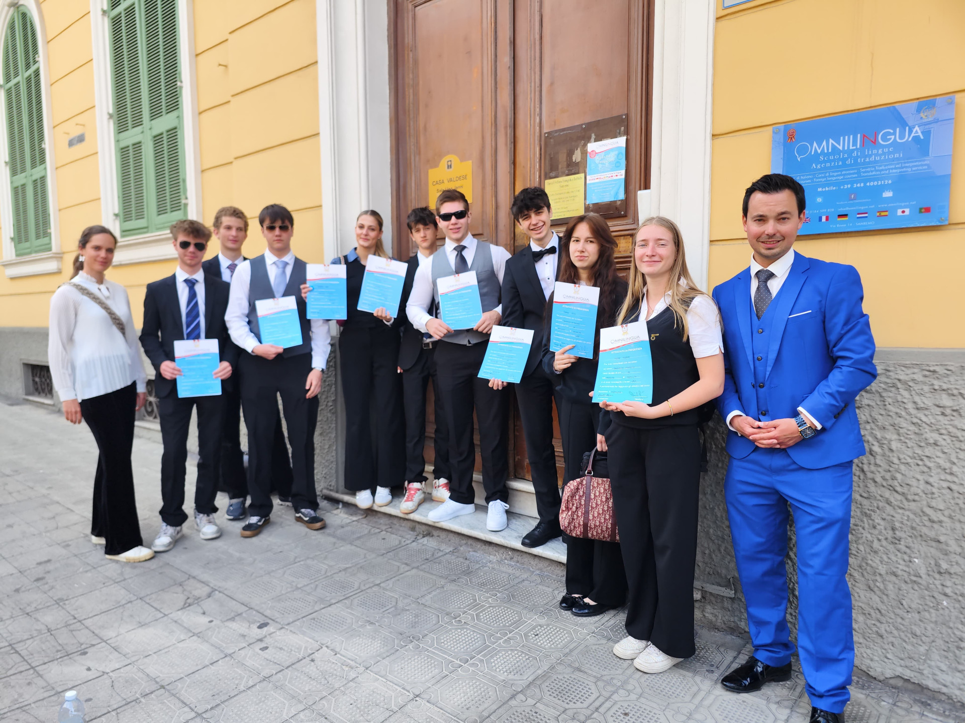 Sprachreise Sanremo.